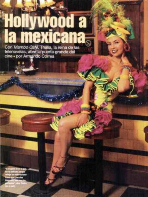 Thalia en Mambo Cafe: Hollywood a la Mexicana