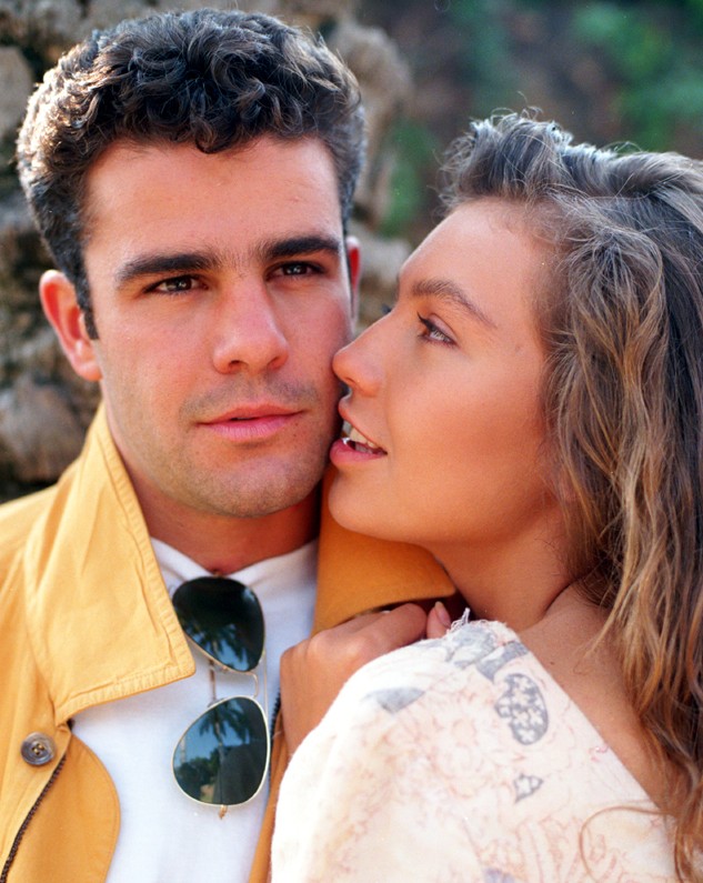 Thalia en Marimar con Eduardo Capetillo