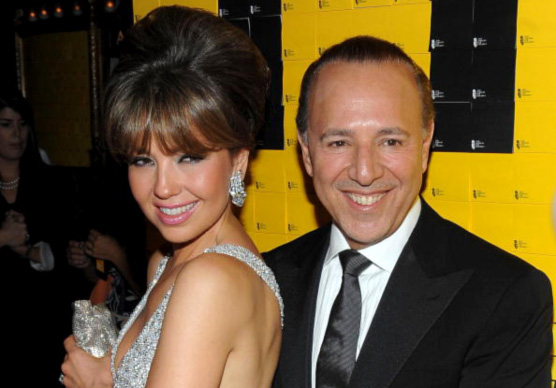 Tommy Mottola with wife Thalia Mottola