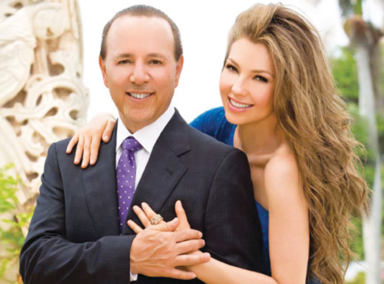Thalia Mottola and Tommy Mottola